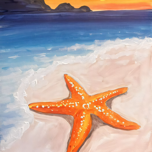 Starfish at Sunset