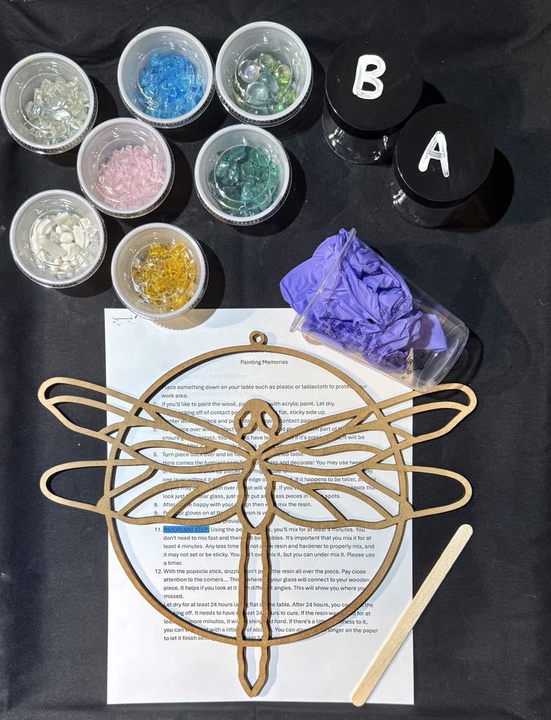 DIY Luminous Dragonfly