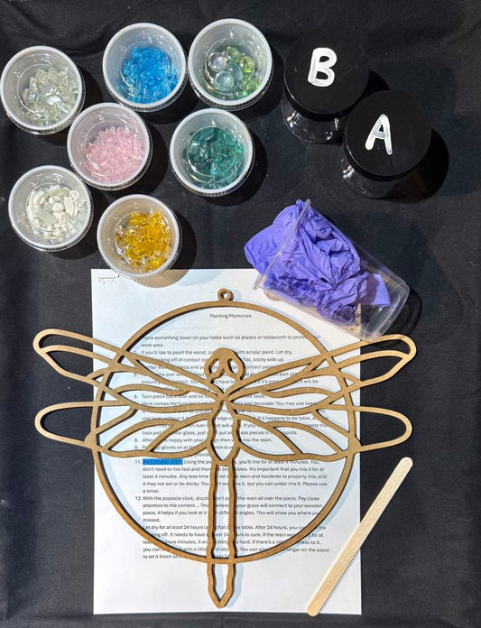 DIY Luminous Dragonfly