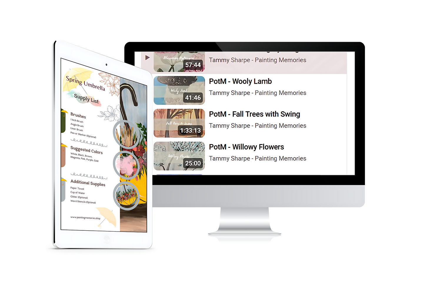 Painting Memories Art Kit Membership (Monthly)