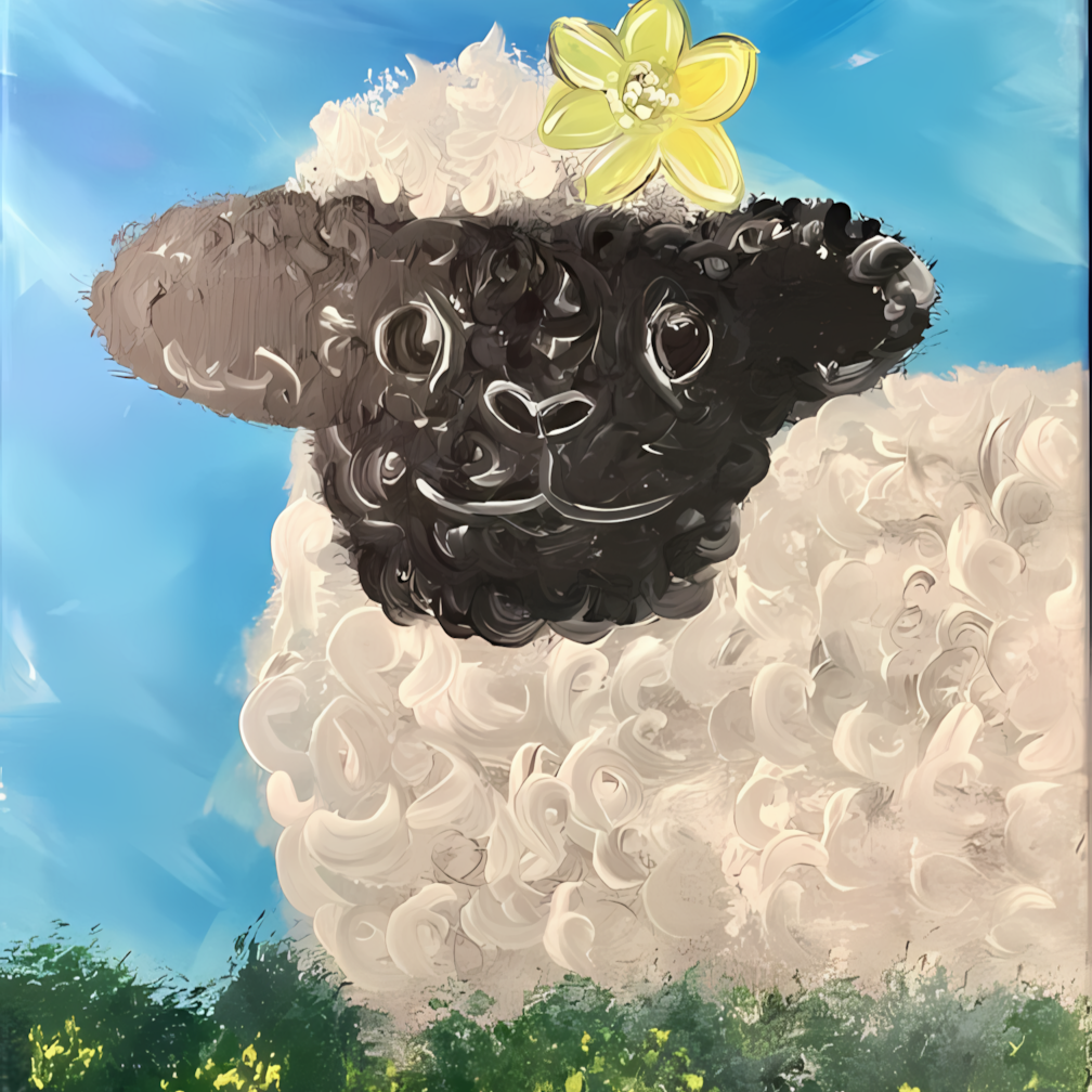 Signature Design - Wooly Lamb