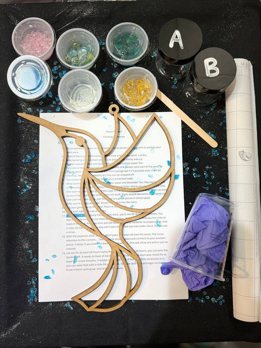 DIY Radiant Hummingbird