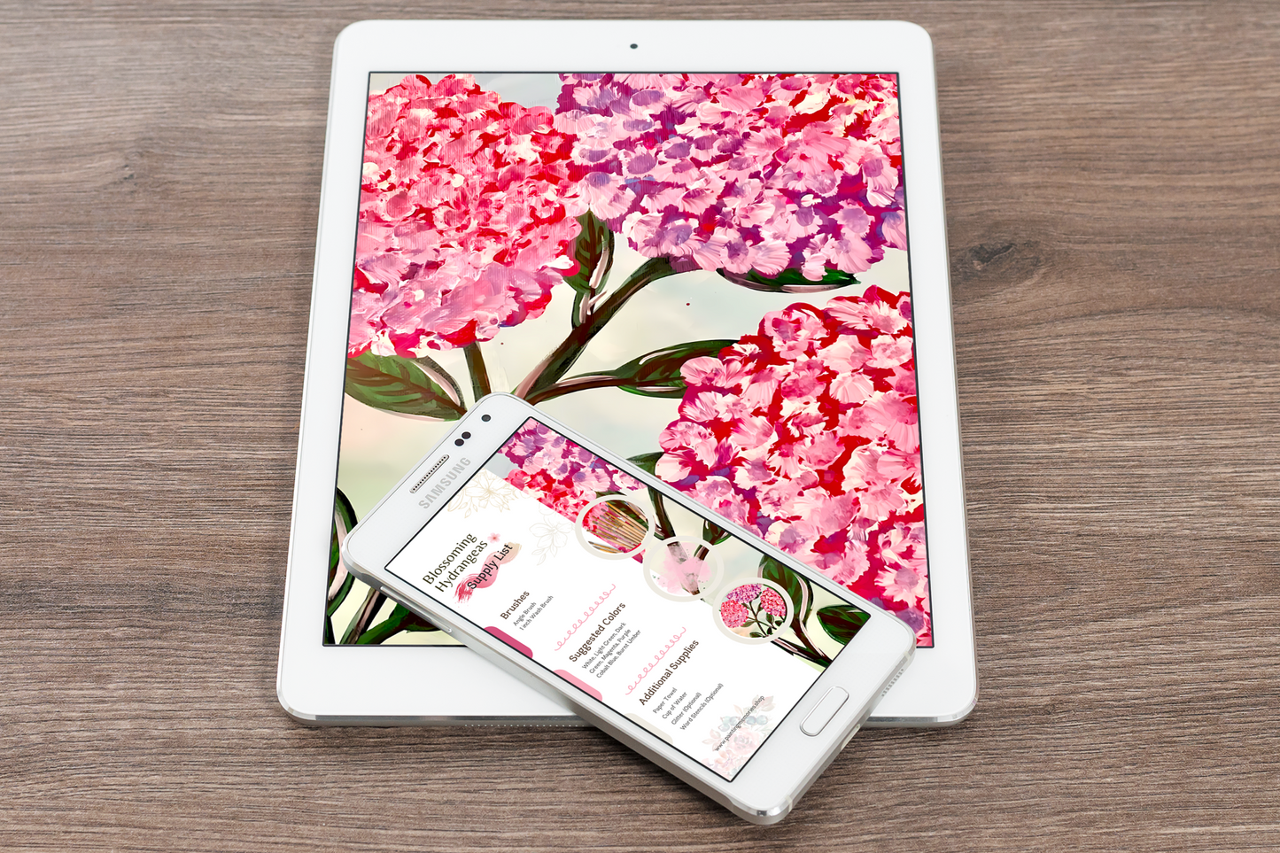 Signature Design - Blossoming Hydrangeas