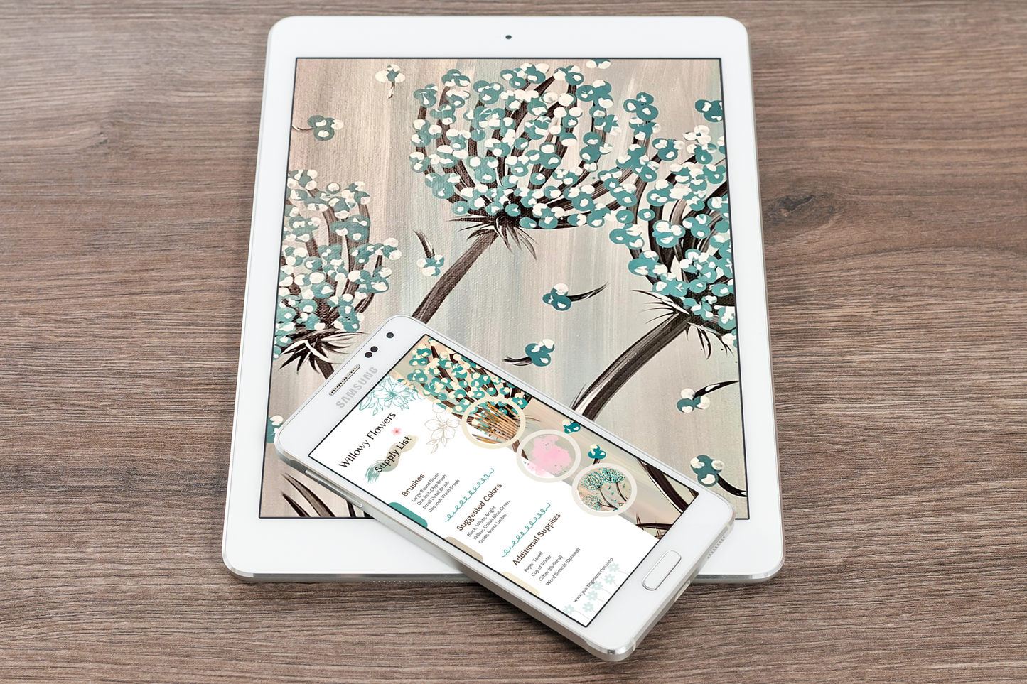 Signature Design - Willowy Flowers