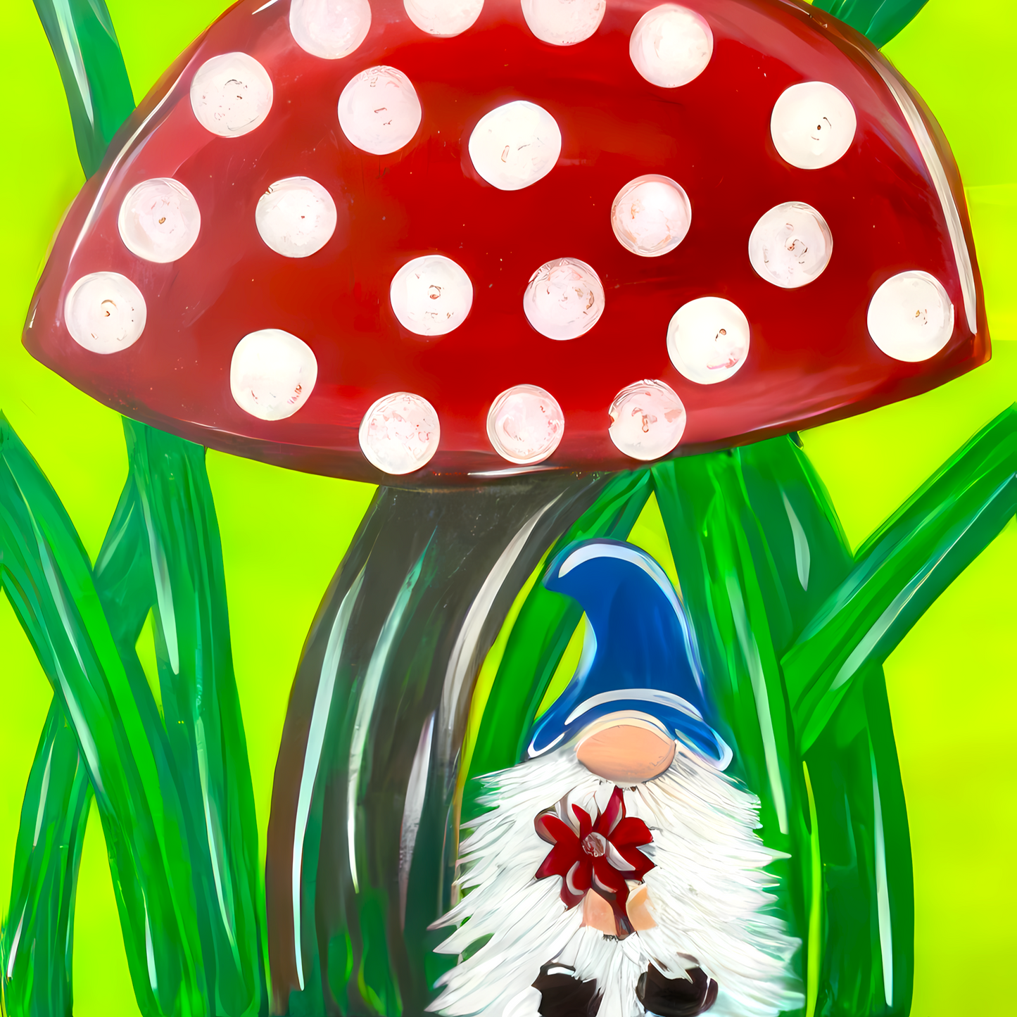 Mushroom Gnome Home