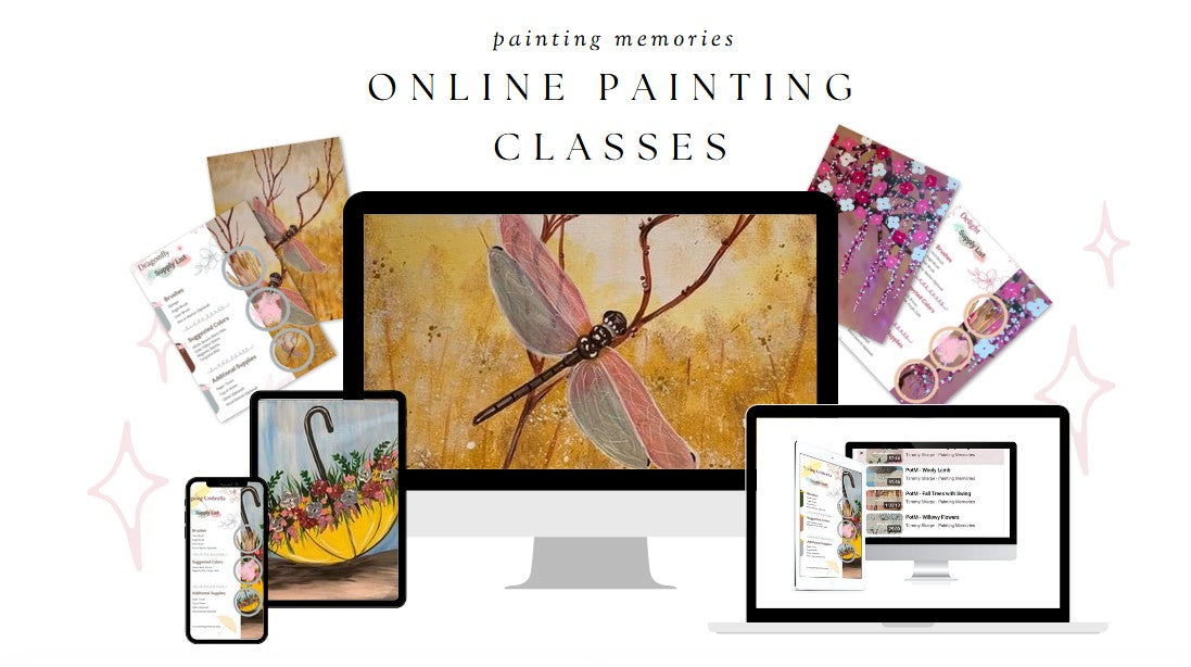 Start Your Painting Journey - 25 Virtual Painting Classes with Tammy Sharpe